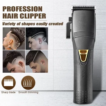 Plaukų Clipper Belaidžius Vyrų Plaukų Pjovimo Staklės, Fine-Tuning Cutter Galvos Įkrovimo Barzda Žoliapjovės ES Plug