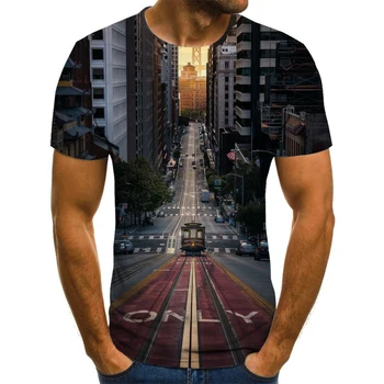 Popula 3D skaitmeninis spausdinimas juokinga punky T-shirt karšto pardavėjas slim fit, trumparankoviai marškinėliai, topai Europoje/ Amerikoje