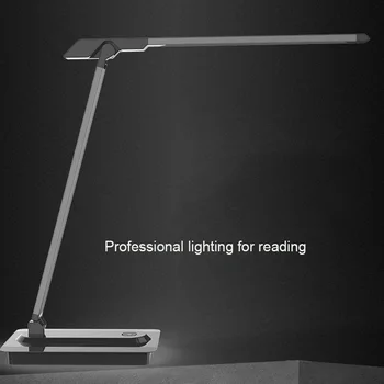 Porfessional 7W LED Stalo Lempa, Eye-Rūpestinga stalinės Lempos, šviesos srautą galima reguliuoti Office Lempa su USB Jungtis, 3 Apšvietimo Režimus, Touch Control