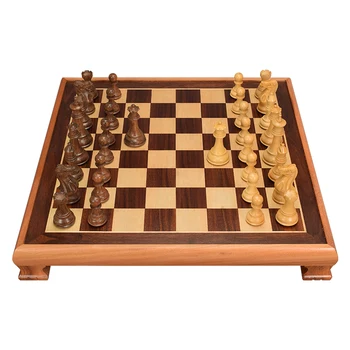 Prabangių Didelių Medinių Šachmatų Rinkinį Paruošta Kolekcija stalo Žaidimai Suaugusiems Šachmatų Rinkinį Ajedrez Profesional stalo Žaidimas BG50CS