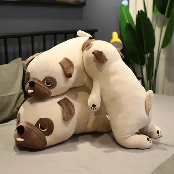 Pug Šuo Pliušinis Žaislas iškamša šarpėjų Plushies lėlės Minkštas pliušinis žaislas šuo Mesti pagalvę vaikams, žaislai, gimtadienio dovana draugei
