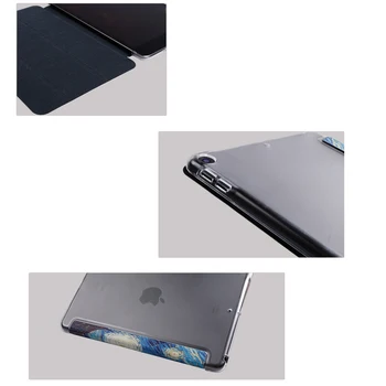 QIJUN tablet flip case for Apple ipad Pro 9.7 tapybos Smart pabusti Miego fundas kartus Stovėti padengti rubisafe už A1673 A1674 A1675