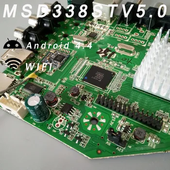 RAM 1G ir 4G saugojimo MSD338STV5.0 Pažangi Belaidžio Tinklo TELEVIZIJOS Vairuotojo Lenta Universalus Andrews LCD Plokštė 1024M Android