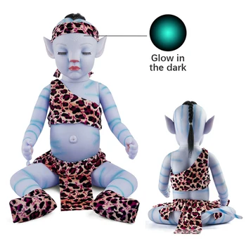 RBG Reborn Baby Doll 20 Cm Lol Staigmena Tikroviška Naujagimį Berniuką Naktį Šviesos Visą Vinilo Lėlės Reborn Dovana Žaislas Vaikams