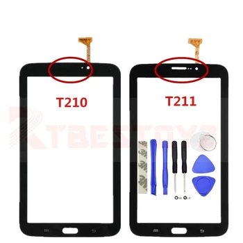 RTOYZ Samsung Galaxy Tab 3 7.0 SM-T210 SM-T211 T210 T211 Jutiklinis Ekranas skaitmeninis keitiklis Stiklo plokštės Jutiklis Pakeitimo Dalis