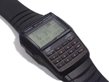 Reloj Skaitmeninis CASIO calculadora DBC-32-1A clásico retro skaičiuoklė retro Casio vyriški klasikiniai skaičiuoklė žiūrėti