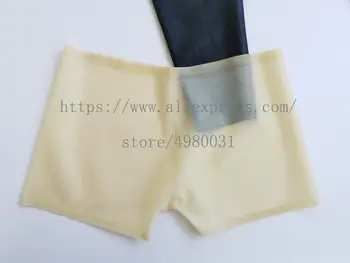 Remti užsakymą pritaikyta vyrų seksualus Fetišas, lateksas šortai pagaminti iš 0,3 mm storio natūralios & nekilnojamojo latekso