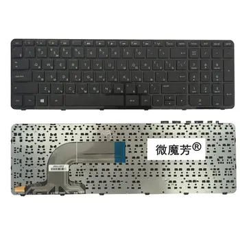 Rusijos nešiojamojo kompiuterio Klaviatūra HP AER65700010 AER65700310 SG-59800-XAA RU Su karkasu