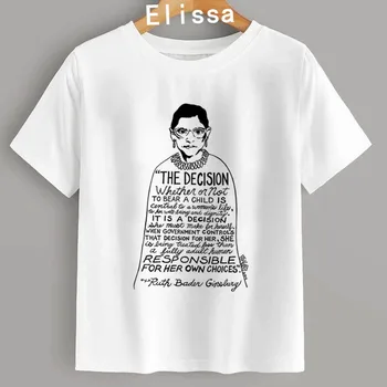 Rūta vonia ginsburg Grafikos spausdinimo Marškinėlius 2020 M., O Kaklo Streetwear Hip-Hop Viršūnes Moterų teisingumo SENAS TEISĖJAI NIEKADA MIRTI gril marškinėliai