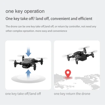 SHAREFUNBAY drone 4k HD plataus kampo kamera, wifi fpv drone aukštis išlaikyti drone su kamera mini drone vaizdo live rc quadcopter