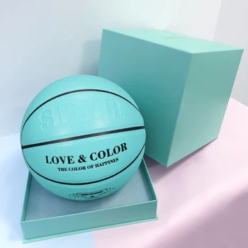 SIRDAR Moterų krepšinio Geros Kokybės, Gražus mėlynos spalvos 7 Dydžio Krepšinio PU Mokymas Vaikams, Suaugusiems, Patalpų Lauko