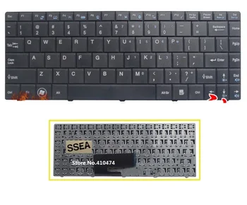 SSEA Naujas US Klaviatūra MSI CR400 CR420 CR460 EX465 CX420 X350 X370 nešiojamojo kompiuterio klaviatūra
