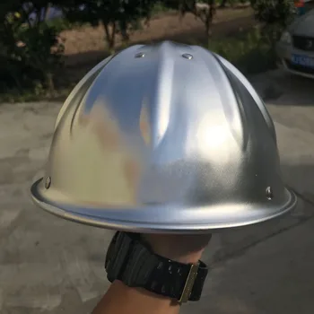 Saugos Šalmas Aliuminio lydinio Sunku Skrybėlę, Lengvas Didelio Stiprumo Statybos Geležinkelio Metalurgijos Mano Darbas dangtelis