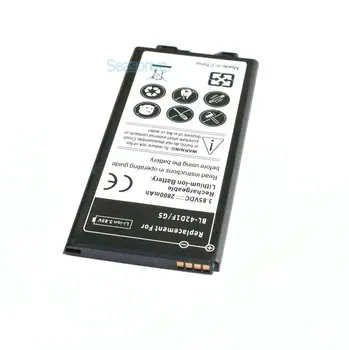 Seasonye 2800mAh BL-42D1F Pakeitimo Baterija LG G5 VS987 US992 H820 H840 H850 H830 H831 F700S H960 H860N + Sekimo NR.