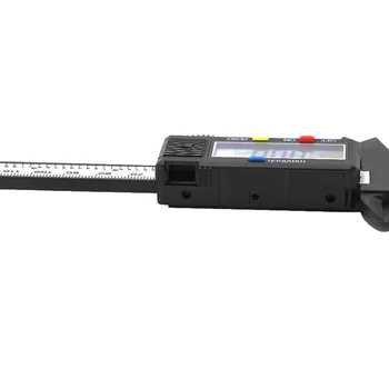 Shahe 0-150 mm Plastiko LCD Skaitmeninių Elektroninių Vernier Suportas Anglies Pluošto Vernier Suportas Matavimo Įrankiai
