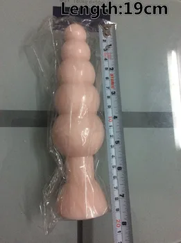 Silikono didelis analinis granulės butt plug prostata masažas analinio sekso žaislus suaugusiųjų sekso produktus, sekso parduotuvė para casal