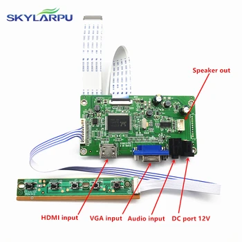 Skylarpu rinkinys LP156WF4-SPH1 LP156WF4-SPJ1 HDMI + VGA LCD LED LVDS EDP Valdiklio plokštės Tvarkyklę Nemokamas pristatymas