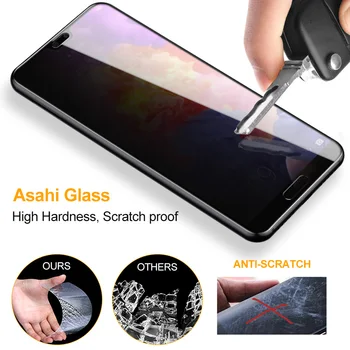 SmartDevil 3D Grūdintas stiklas Huawei p20 Pro P20 Screen Protector, Stabdžių Privatumo Pilnas draudimas Privatumo Sprogimų Apsaugos