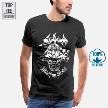 Sodoma Diskoteka Metalo 20 Metų Jubiliejų Black Marškinėliai Vokiečių Thrash Kreator Medvilnės, Marškinėliai, Topai Didmeninė Tee