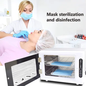Sterilizer UV Box Nagų Manikiūro Įrankių Dezinfekavimo Kabineto Mini Ozono ir Ultravioletinės Laikmatis ES Sterilizacija Mašina, Namų Salonas
