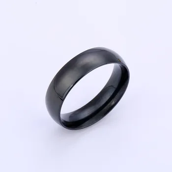 Stree stiliaus Išorinio Kampo Titano Plieno, Nerūdijančio Plieno Žiedas Paprasta Pora Žiedas 2020 Pasitikėjimą Žiedas