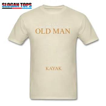 Streetwear Vyrų Marškinėlius Mados Sakydamas, T-shirt nenuvertinkite Vyras Su Baidarių T shirts Lašas Laivybos Tėvas Trišakius Dovanų