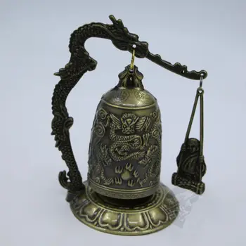 Su Kinijos charakteristikos senovės laikais mažas ir prašmatnus Metalo Drakonas modelis guzas laikrodis