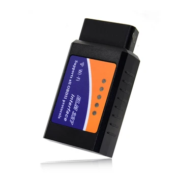 Super mini ELM327 OBD2 Bluetooth/WIFI V1.5 Automobilių Diagnostikos Įrankis, ELM 327 OBD II Skenerį Darbą Android/IOS/ 
