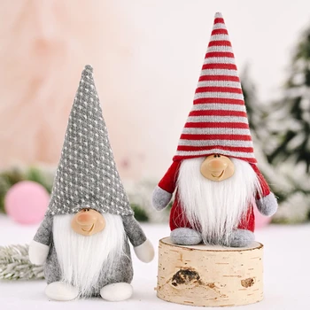 Susijusi Barzda Gnome Rankų Darbo Kalėdų Santa Švedijos Tomte Lėlės Žaislas Namų Puošybai