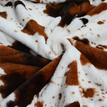 Sutirštės karvė balta kava Pliušinis Triušis,veltinio audinio,Pliušinis audiniai, drabužiai, žaislai ir namų tekstilės,160x90cm/vnt