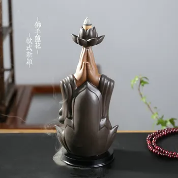 T Keramikos Moliuskui Smilkalų Degiklis su Dovanų Dėžutė Buda Guanyin Smilkalų Turėtojai Namų Dekoro Arbatos Budizmas Zen Apdaila