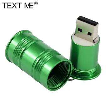TEKSTAS MAN Mados Naftos Būgno Modelis USB 2.0 4GB 8GB 16GB 32GB 64GB Pen Drive USB 