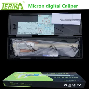 TERMA 0-150mm 6inch 0.005 mm Skaitmeninis Suportas IP54 vandens įrodymas elektroninių mikronų vernier suportas mikrometro storio matuoklis