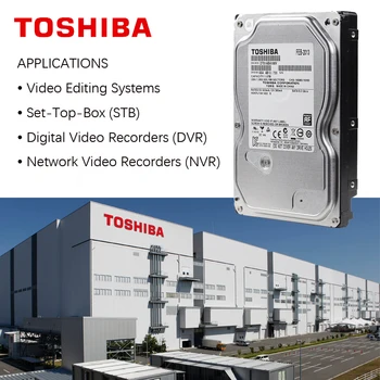 TOSHIBA Priežiūros DVR NVR CCTV 1 tb Standusis Diskas Diskas 1000GB HDD HD Vidaus SATA 3 5700RPM 32M 3.5