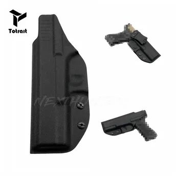 TOtrait CQC Nuslėpti Dėklas Taktinis Glock 17/19 pistoletas Pistoletas, Dėklas Dešinėje Karinės Juosmens Diržas Irklas Medžioklės Policijos