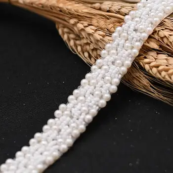 TRiXY S204 Elegantišką Perlų Diržo Vestuvių Diržas moterims Kristalų Nuotakos Varčios Perlai Diržo Vestuvių Aksesuarai, Vestuvių Juostos Diržai