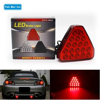 Tak Wai Lee 1Pcs LED Automobilių Tailight Stabdžio Stabdymo Atbulinės eigos Įspėjamasis Žibintas atsparus Vandeniui Vairavimo ir Stabdžių Lemputė Raudona Blykstė Blykstės Stilius