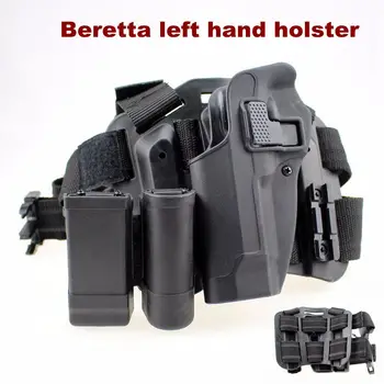Taktinis Glock 17 19 Beretta 92 Kojos Dėklas Karinių Pistoletų Šlaunies Kojų Dėklas Kairėje Glock Priedai Šaudymo Pistoletas Dėklas