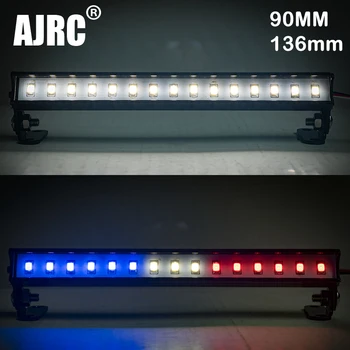 Tinka 1/10 modeliavimas laipiojimo automobilių TRX4 TRX6 SCX10 II CENTRINIS 91-136MM balta raudona mėlyna metalo viršutinėje eilutėje šviesos CH3 kontroliuoti šviesos