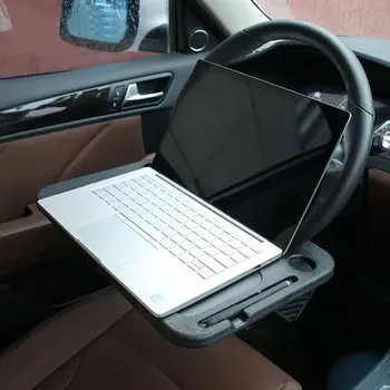 Tinka automobilinis nešiojamas laikiklis nešiojamojo kompiuterio stalas vairas dėklas stalo laikiklis