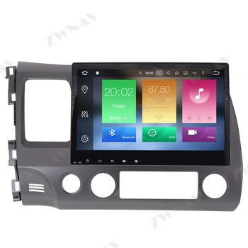 Touch ekranas 4+64G 6 core Android 10.0 Automobilio Multimedijos Grotuvo Honda CIVIC 2006-2011 automobilių Garso radijas stereo GPS Navi galvos vienetas