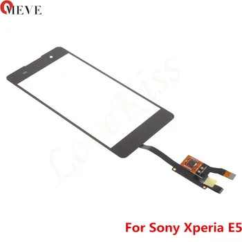 Touchscreen Sony Xperia E5 F3311 F3313 Jutiklinis Ekranas Jutiklių Sony E5 LCD Ekranas skaitmeninis keitiklis Priekinio Skydelio Stiklo