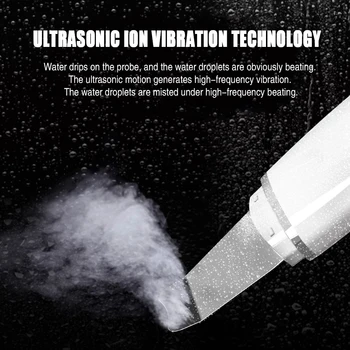 Ultragarsinis Pilingas Mašina +Blackhead Siurbimo priemonė + USB Nano Vandens Purškimo Priemonė + Esmė Įvadas Priemonė