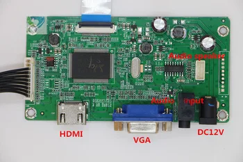 UŽ B140RTN03.0 30pin 1600X900 skydelis Ekranas Valdiklio tvarkyklę Valdybos EDP LCD LED HDMI VGA ekranas ekranas