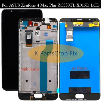 Už ASUS Zenfone 4 Max Plius ZC550TL X015D LCD Ekranas + Touch Ekranas skaitmeninis keitiklis Jutiklis Dalys Asamblėjos ZC550TL+įrankiai