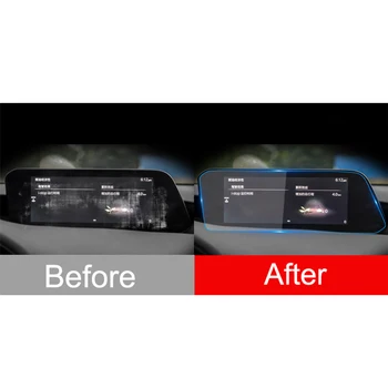 Už Mazda 3 Axela 2019 2020 Grūdintas Stiklas Automobilių GPS Navigacija, Touch Screen Protector Ekrano Plėvelė apsauginė HD Anti-scratch