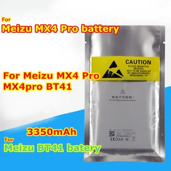 Už Meizu MX4 Pro Baterija BT41 Naujas 3350mAh Atsarginės Bateria Baterija Meizu MX4 Pro Išmaniųjų Telefonų
