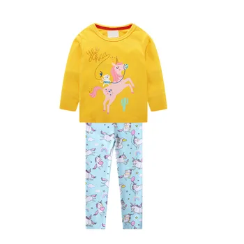 VIDMID vaikams, kūdikių medvilnės drabužiai tiktų vaikams animacinių filmų tinka kūdikių mergaitėms ilgomis rankovėmis drabužiai, kostiumai vaikų mergaičių drabužių rinkiniai W01