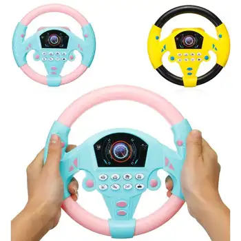 Vaikai Elektros Žaislas Simuliacinis Vairas Kūdikių Muzikinio Ugdymo Plėtros Intelektinės Žaislai Su Garsu Automobilio Vairo