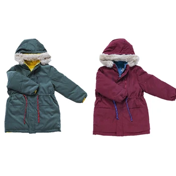 Vaikiška Striukė 2019 BC Nauja Rudens Žiemos Berniukų, Mergaičių Mados Spausdinti Tirštėti Hoodies Kailis Baby Vaikų Šiltas Planetos Outwear